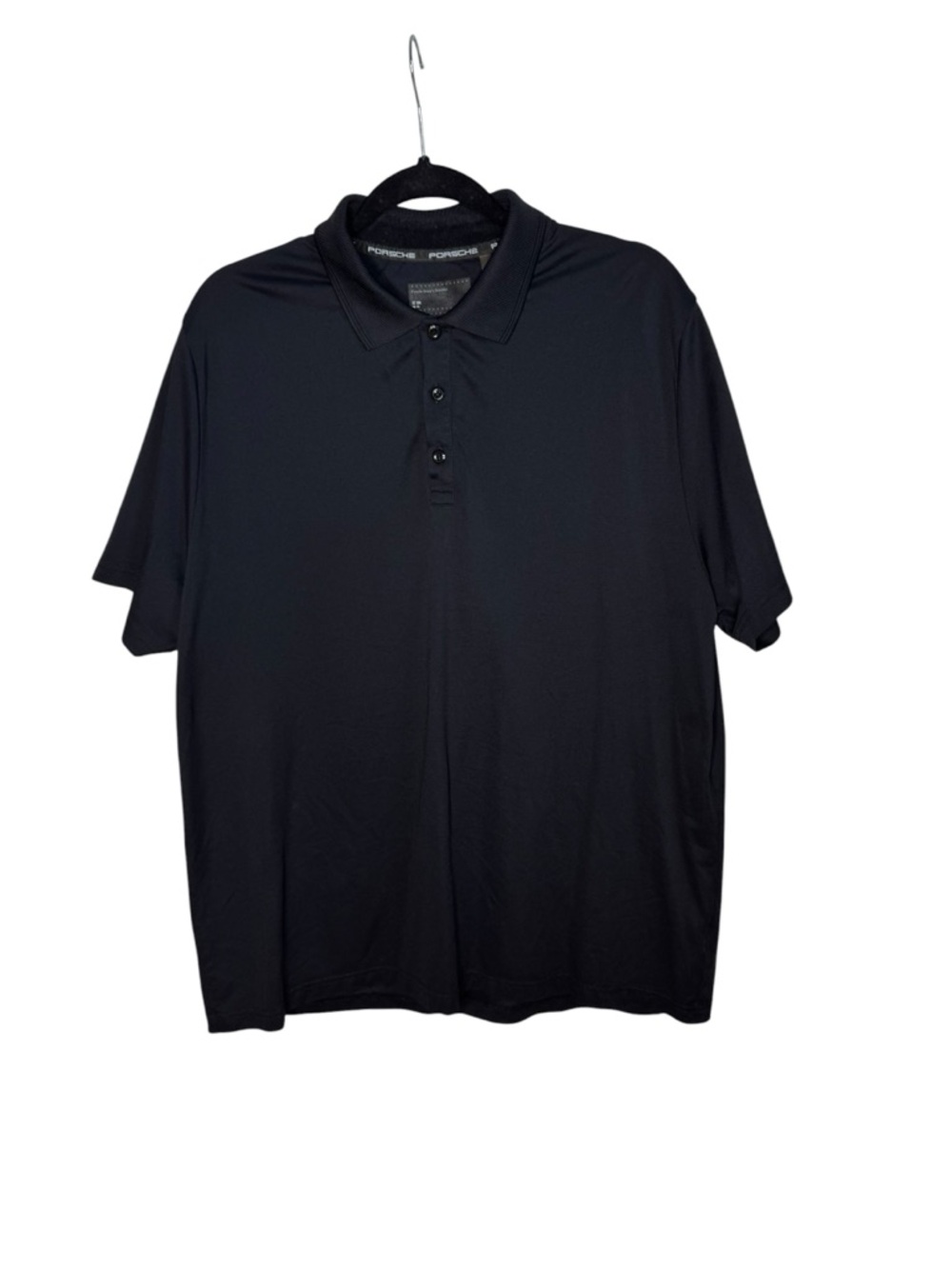 Porsche Drivers Selection Black Polo Shirt Short Sleeve XL